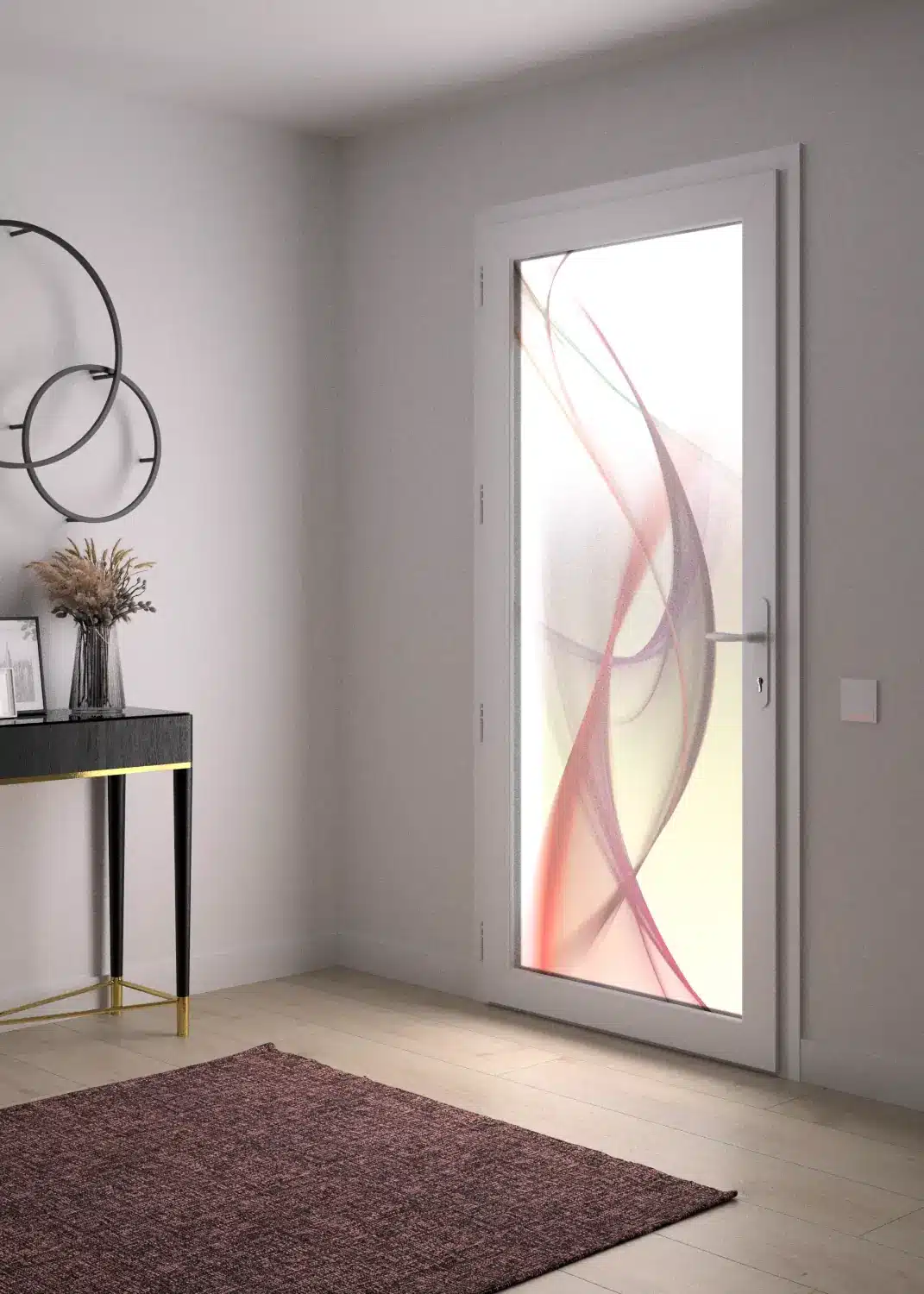 porte entree pvc